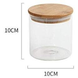 Eco friendly Storage Bottle Kitchen Store Food Ingredient Store Nut Grain Candy Biscuit Refrigerator Classification Storage Jar,670ML