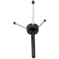 NIKOLay Wind Instrument Stand Portable Oboe Flute Clarinet Saxophone Support Folding Travel Convenient Black Tripod Holder