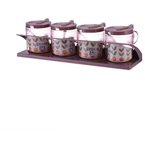 Mini Spice Jars Spice jar bottle kitchen set combination home storage