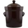 10L Fermenting Crock Pot (2.6 gal) Brown