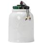 Porcelain Tea Container tea Storage Containers ceramic Jar White Porcelain Tea Jar Storage Jar-a 8x13cm(3x5inch)