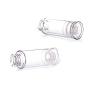 6Pcs 0.17oz(5ml) Clear Plastic Airless Pump Bottle Refillable Empty Travel Size Dispenser Makeup Storage Vial Toiletries Container for Liquid Emulsion Essence Serum Foundation