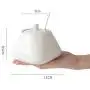 Ceramic Spoon With Spoon, Salt Shaker, Sugar Can, MSG Jar, Seasoning Jar, Storage Tank Condiment Pots (color : A) Ceramic Spoon With Spoon, Salt Shaker, Sugar Can, MSG Jar, Seasoning Jar, Storage Tank Condiment Pots (color : A)