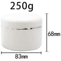 ECYC Refillable Bottles Travel Face Cream Lotion Cosmetic Container Plastic Empty Makeup Jar Box