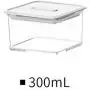 Crisper Plastic Lunch Box Sealed jar Food Storage Kitchen Refrigerator Fruit Box (Size : 8.78.76.1cm) Crisper Plastic Lunch Box Sealed jar Food Storage Kitchen Refrigerator Fruit Box (Size : 8.78.76.1cm)