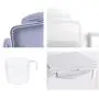 WOLFBUSH Rice Storage Container Plastic Kitchen Rice Box Sealed Cereal Grain Organizer with Wheels for Kitchen (22lb / 50 cup) WOLFBUSH Rice Storage Container Plastic Kitchen Rice Box Sealed Cereal Grain Organizer with Wheels for Kitchen (22lb / 50 cup)