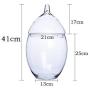 Glass Jar with Lid Transparent Grain Miscellaneous Grains Kitchen Storage Bottle Crystal Candy Jar Decoration Grain Storage Tank,21x41cm