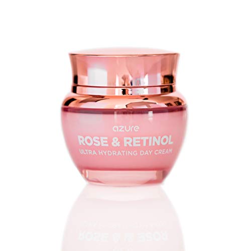 Rose & Retinol Ultra Moisturizing Day Cream - Firms & Revitalizes Skin | Restores Skin Tone | Reduces Appearance Of Wrinkles and Fine Lines - 50mL