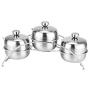Mini Spice Jars Stainless steel cruet set creative spice box