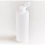 2PCS Transparent Refillable Empty Plastic Cosmetic Squeezable Vial Bottles Jar Pot with Flip Cap Toner Lotion Shower Gel Shampoo Storage Container (400ml/14oz)