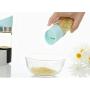 LQQGXLCondiment bottle, jar condiment storage box Spice jar Oil dispenser Glass storage jar Spice jar Small sealed food storage container Spice storage box