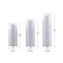 6 Bouteilles Plastiques Blances Haut de Gamme Sans Remplissage à Pompe pour Crème/Lotion, Pot/Jar de Voyage Portable à Bayonnette (15ml/0.5oz) 6 Bouteilles Plastiques Blances Haut de Gamme Sans Remplissage à Pompe pour Crème/Lotion, Pot/Jar de Voyage Portable à Bayonnette (15ml/0.5oz)