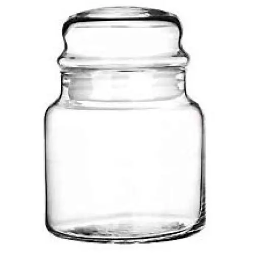 Cristalica Lagerglas, 635 ml, Moderner Stil, Transparent, ARTGLASS-betriebene Glasbehälter