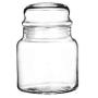 Cristalica Storage jar, Glass, 635 ml, Glass, Modern Style, Transparent, ARTGLASS Powered