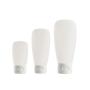 6PCS Plastic Refillable Portable Cosmetic Soft Tubes Vial Bottles With Filp Cover-Cream Lotion Shampoo Bath Shower Storage Container Jars Facial Cleanser Shampoo Holder Organizer (30ml/1oz)