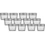 Glass Jelly Jars with Lids and Bands, 4-Ounce