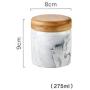 Bouteille en céramique étanche neuve avec couvercle, pot à thé, récipient pour céréales, conteneur pour grains, aliments, réservoir, pot à biscuits, gris. Bouteille en céramique étanche neuve avec couvercle, pot à thé, récipient pour céréales, conteneur pour grains, aliments, réservoir, pot à biscuits, gris.