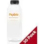 PACKAGE OF 30-PLASTIC 16 OZ JUICE/MILK/DRESSING BOTTLES BPA FREE BY PEXALE(TM) (BLACK CAPS, 30) PACKAGE OF 30-PLASTIC 16 OZ JUICE/MILK/DRESSING BOTTLES BPA FREE BY PEXALE(TM) (BLACK CAPS, 30)