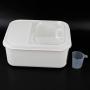 Zerone Rice Storage Bin, Plastic Sealing Flip cover Shuttered Rice Storage Bin Environmental Kitchen Storage Box 10kg