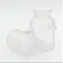 2 Bouteilles en ABS Transparentes Remplissables de 200ml/6.8oz avec Couvercle en Bois et Cuillère pour Cosmétiques, Poudres, Crèmes (DIY) 2 Bouteilles en ABS Transparentes Remplissables de 200ml/6.8oz avec Couvercle en Bois et Cuillère pour Cosmétiques, Poudres, Crèmes (DIY)
