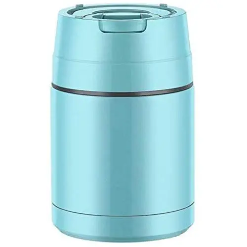 Food Flask Jar With Spoon Insulated Food Container Storage Containers For Hot And Cold Food Vacuum Insulated Lunch Box (Color : Blue, Size : 1000ML) Food Flask Jar With Spoon Insulated Food Container Storage Containers For Hot And Cold Food Vacuum Insulated Lunch Box (Color : Blue, Size : 1000ML)