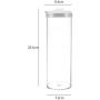 Kitchen Storage Box Food Storage Container Multi-Function Noodle Jar - Easy To Clean - Scale Display - Plastic Transparent Sealed Household Grain Storage Tank