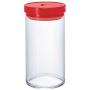 Hario Glass Canister, 1000ml, Red