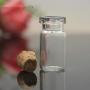 10Pcs Small Glass Jars Jar Message Vials Cheap Cork Stopper Bottle Diy Strap Small Glass Storage Bottle 2412Mm,Clear