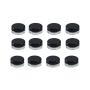 50Pcs 5 Gram Cosmetic Containers Empty Refillable Clear Plastic Round Pot Jars with Screw Cap Lids Sample Jars Makeup Sample Bottles for Cream Lotion Lip Balms Eye Shadow Nail Powder Jewelry