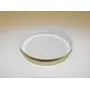 4x Wide Mouth Canning Jar Storage Single Piece Lid Top With Seal Screw On Gold