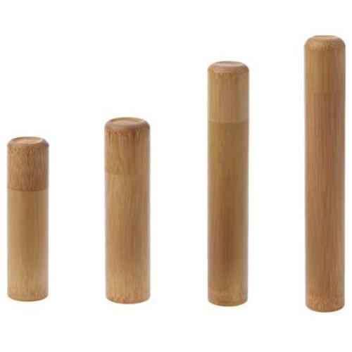 Yuanhaourty Bamboo Tube Tea Storage Box with Airtight Lids Small Container Spices Storage Jar with Lid 4 Size