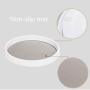 Shelf Organizer Kitchen Storage Organizer Rotatable Spice Rack Revolving Shelf Countertop Turntable Herb Jars Container Plastic Holder Tray For Cabinet Pantry Bathrooms (Size : 26.5x26.5x3.5cm)