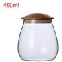 Creative Kitchen Tea Storage Bottles Glass Candy Jars With Cork Lid Spices Sugar Coffee Container Receive Organizer Cans Tools,400ml