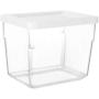 Refrigerator Storage Box Drawer Storage Box Finishing Box Kitchen Food Grain Nut Plastic Transparent Food Box Container Food Dispensers