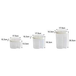 Kitchen multi-grain storage tank/plastic sealed cans/household bean storage tank/dry goods grain five grain storage box