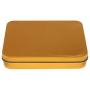 joyMerit Small Tin Box Container, Rectangular Tin Storage Case - 1.5 x 8.5 x 2.3 cm, Gold