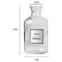 Nordic Glass Storage Jar Bottle Scandinavian European Transparent Desk Storage Bottle Organizer Flower Container Decor,1 Nordic Glass Storage Jar Bottle Scandinavian European Transparent Desk Storage Bottle Organizer Flower Container Decor,1