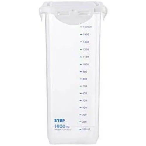 LuYanhaPy9 PP Kunststoff Lagerbehälter, Küchentrockennüsse, Gewürze, Snacks, Getreide Klarsicht-Behälter mit Dichtungslids – 240ml/650ml/1000ml/1800ml