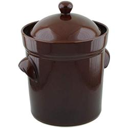 10L Fermenting Crock Pot (2.6 gal) Brown