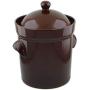 10L Fermenting Crock Pot (2.6 gal) Brown