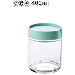 1pcs Kitchen glass sealed jars with lid cereals snacks storage tank milk powder candy cookie container storage bottle mx6201126 Large Glass Storage Containers With Lids