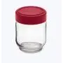 Bocal en verre Cuisipro de 170 ml (Set de 4), Vert/Rouge Bocal en verre Cuisipro de 170 ml (Set de 4), Vert/Rouge