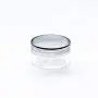 10Pcs Cream Jar Clear Plastic Jars with Lids Cosmetic Jars Containers for Cream Lotion Storage
