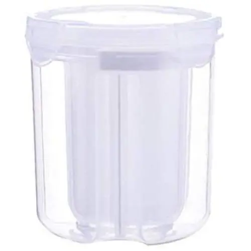 UPKOCH Food Storage Plastic Clear 4 Compartments Detachable Kitchen Cereal Container Dry Food Storage Jar with Lid for Kitchen Food UPKOCH Food Storage Plastic Clear 4 Compartments Detachable Kitchen Cereal Container Dry Food Storage Jar with Lid for Kitchen Food
