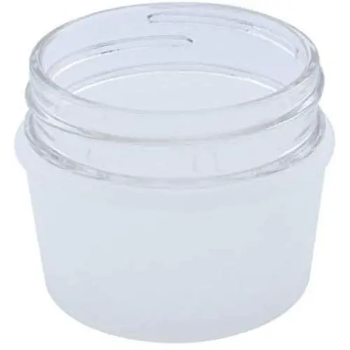 MJL 4oz Silicone Sleeve for Mason Jars (Frost, 2 Pack) MJL 4oz Silicone Sleeve for Mason Jars (Frost, 2 Pack)