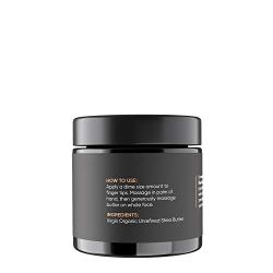 Buttah Skin by Dorion Renaud Facial Shea Butter 2oz - 100% All Natural & Organic Solid Pure Whipped Virgin Raw African Shea Butter - Best Face Moisturizer for Melanin Rich Skin - Black Owned Skincare