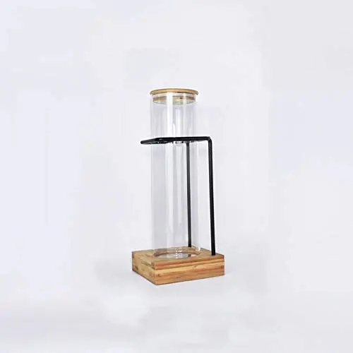 Contenant de Rangement Alimentaire HOUSIYU pour Café, Thé, Fruits Secs, Thé Latte/Thé de Café, Vitrine de Produits, Pot en Verre, 34-10cm Contenant de Rangement Alimentaire HOUSIYU pour Café, Thé, Fruits Secs, Thé Latte/Thé de Café, Vitrine de Produits, Pot en Verre, 34-10cm