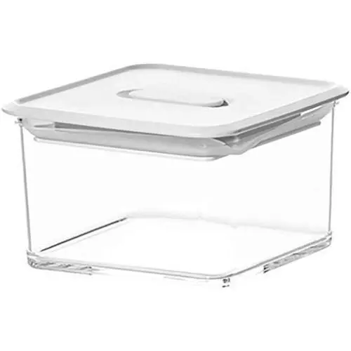 Contenants de rangement empilables avec couvercles hermétiques, Pots de rangement hermétiques avec conception de valve à vide, Pots de rangement en plastique, Boîte à lunch, Gain de place, Bon étanchéement, 300ml Contenants de rangement empilables avec couvercles hermétiques, Pots de rangement hermétiques avec conception de valve à vide, Pots de rangement en plastique, Boîte à lunch, Gain de place, Bon étanchéement, 300ml