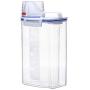 Volwco Bin Rice, Pet Food Storage Container, Airtight Cereal Storage Containers,Rice Storage Container,Rice Cylinder with Pour Spout Measuring Cup Locking Lid, Plastic Grain Organizer Box for Kitchen