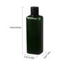 Sdootbeauty Plastic Empty Bottles Squeeze Bottles with Flip Cap, Flip Cap Bottle - Pack of 2, 200ml/6.7oz Green